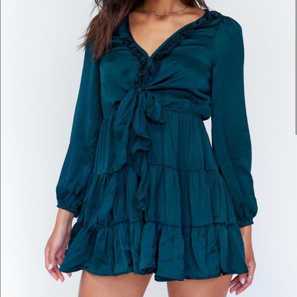 PRINCESS POLLY SWING DRESS - LONG SLEEVE DRESS